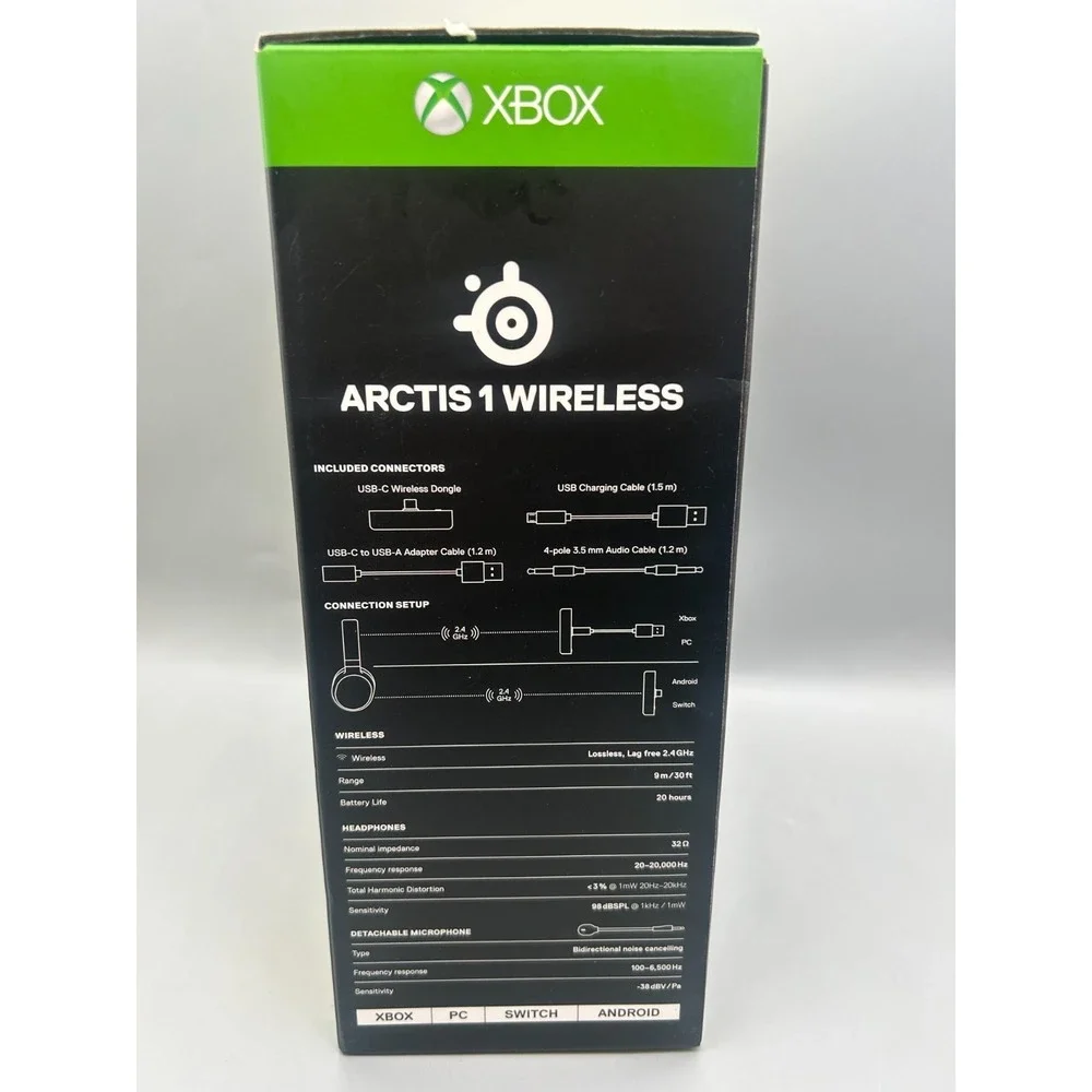 Steelseries Cyberpunk 2077 Johnny Silverhand Artic 1 Wireless Headset Xbox